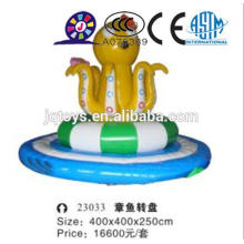 JQ23033 outdoor giant inflatable octopus wheel bounce park jumping bouncer